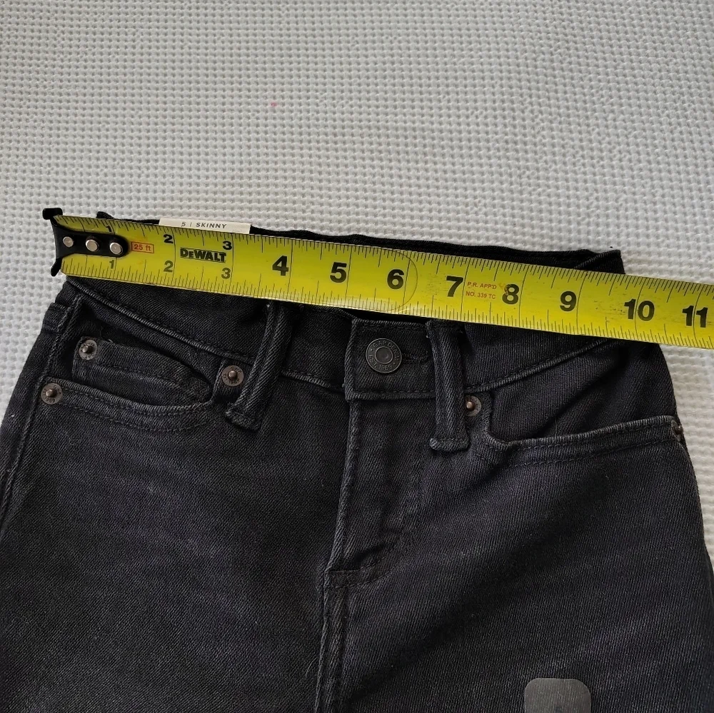 GAP Girl's Black Skinny Jeans Size 5